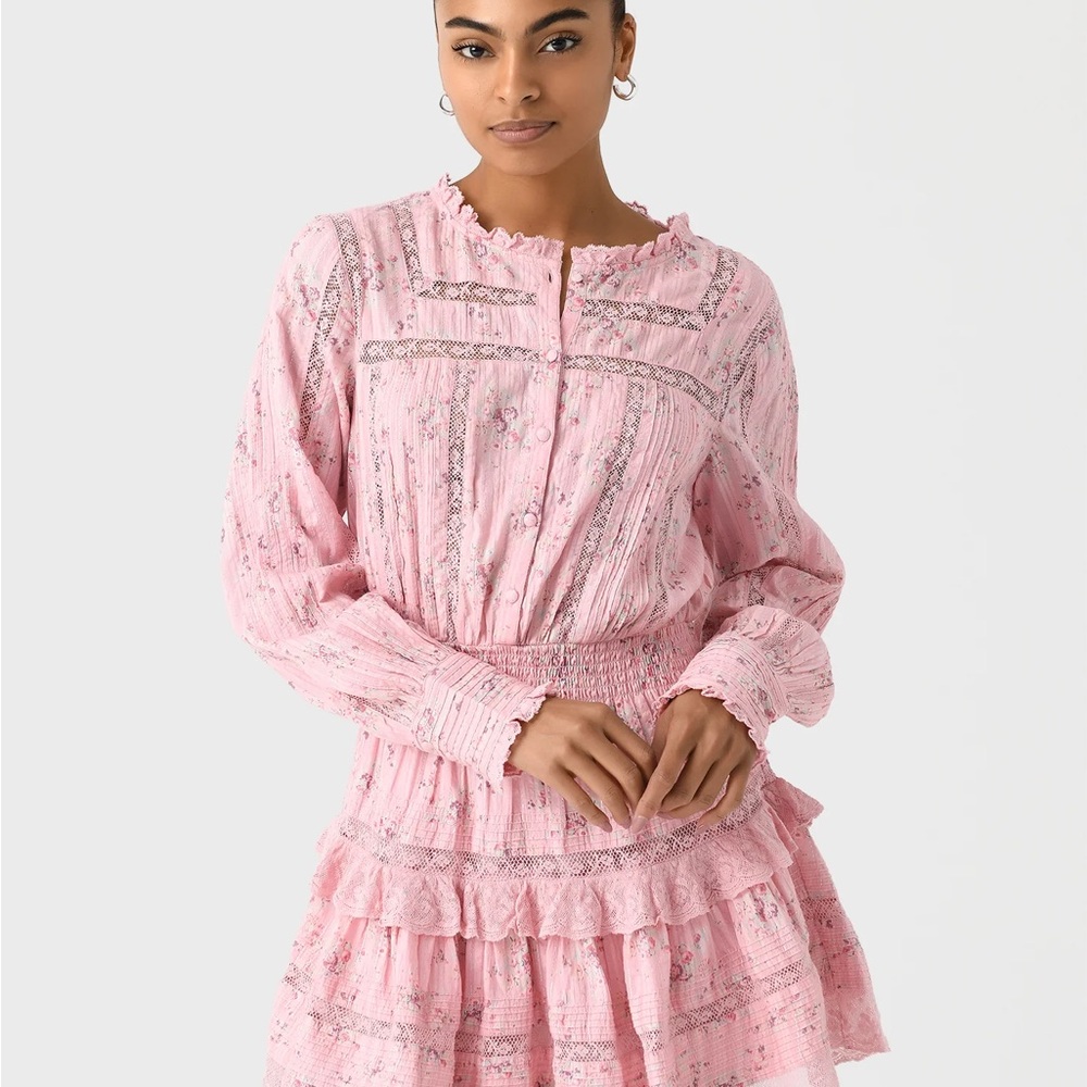 LoveShackFancy Pink Long Sleeve Dress
LoveShackFancy
Quinty Dress - Picture 3 of 14